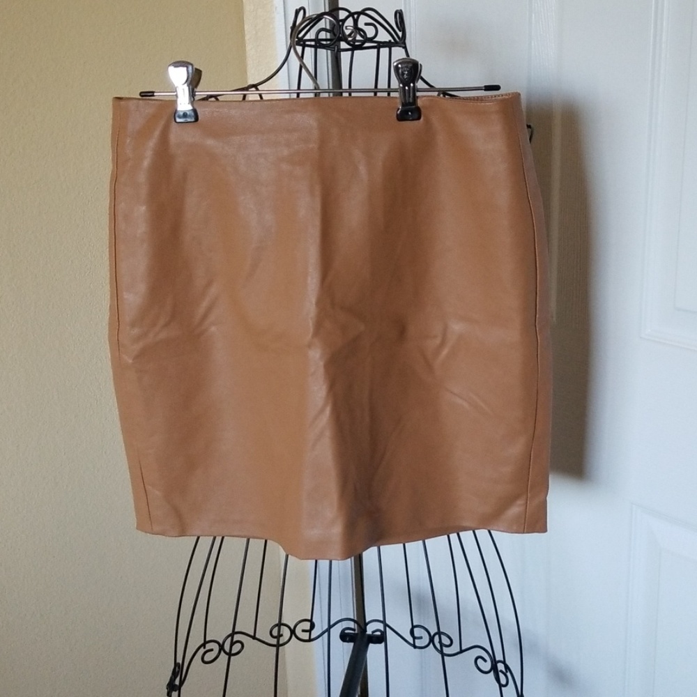 Forever 21 Faux Leather Mini Skirt